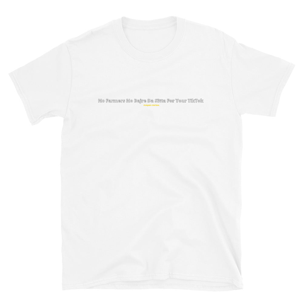No Farmers No Bajre Da Sitta T-shirt