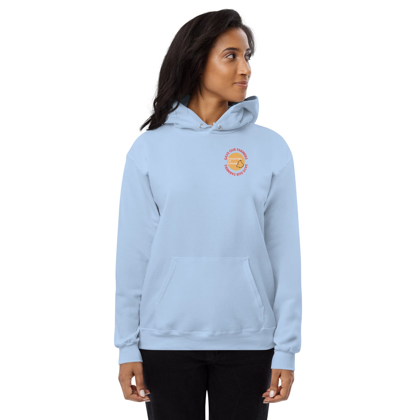 Daughters of Punjab Small Logo Hoodie