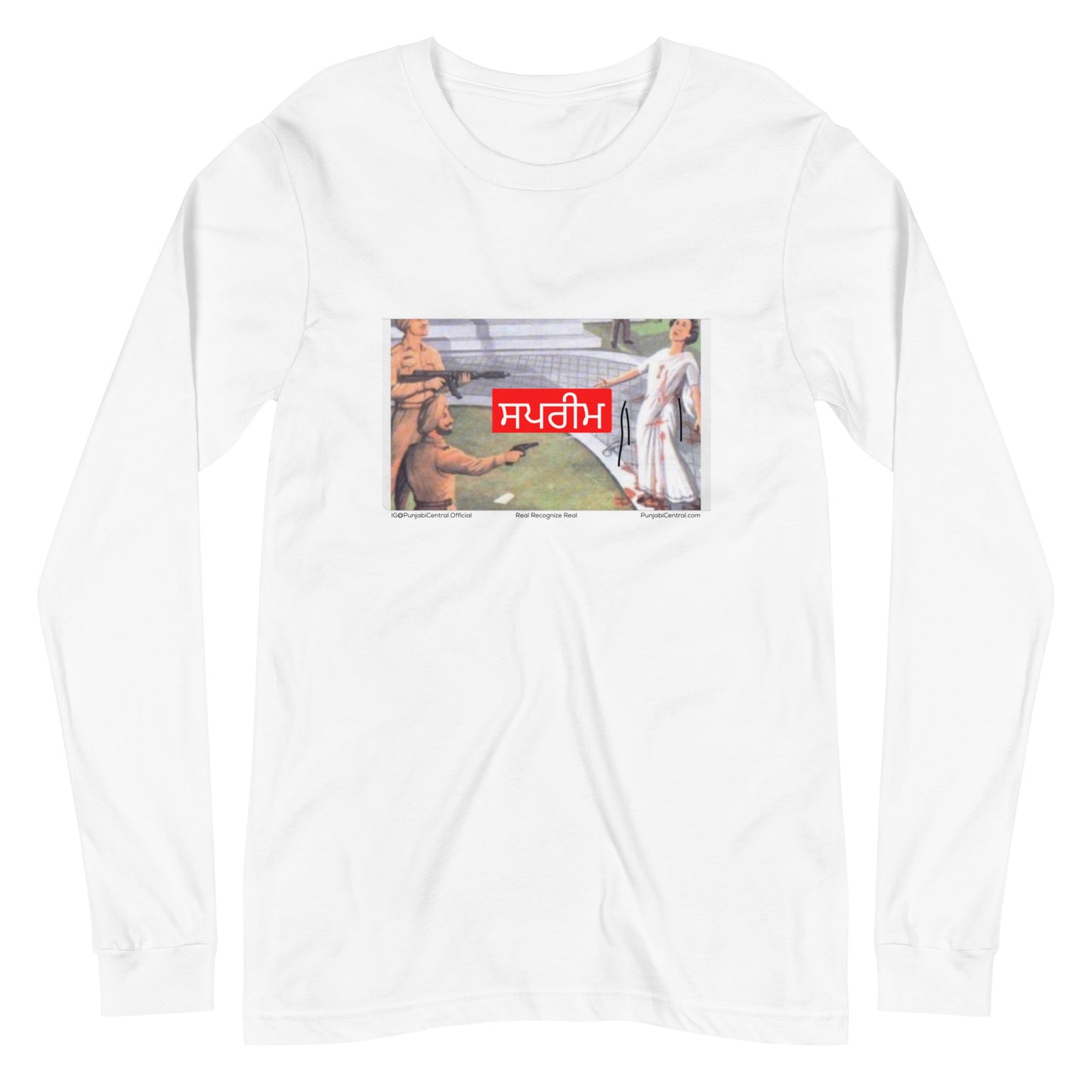 SUPREME Death Of Indira Long Sleeve Tee